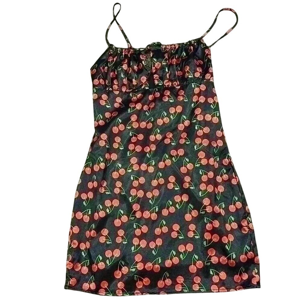 Mort to come revolve fitted black cherry mini dress